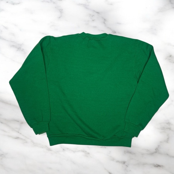 Vintage 1980s Zodiac USA Bull Terrier Dog Graphic Crewneck Kids Sweatshirt - Picture 2 of 6